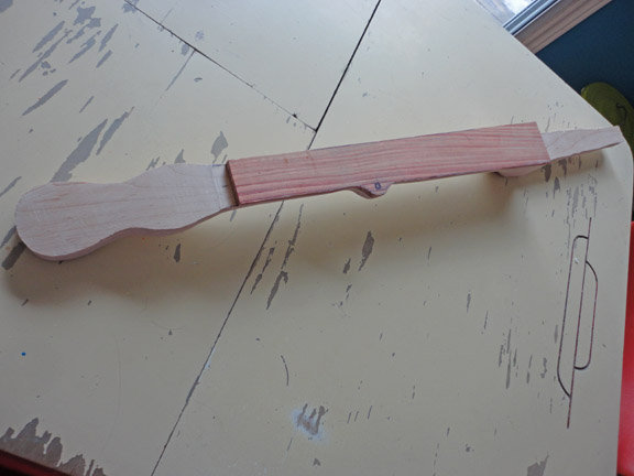 The new oil can banjo neck