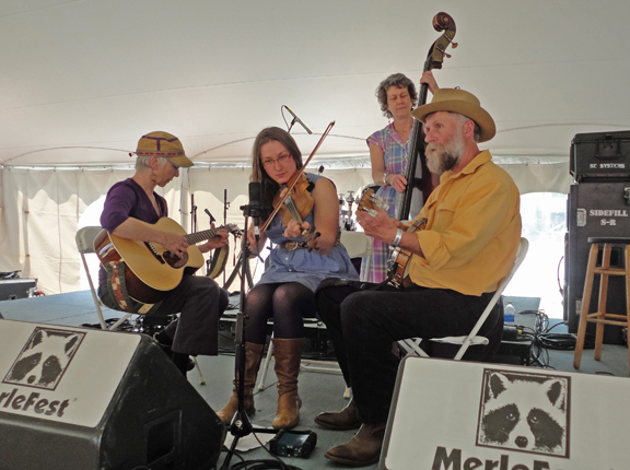 Sheets Family Band at Merlefest 2013