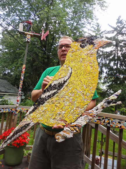 The Goldfinch Mosaic