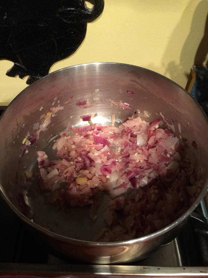 every onion in the 27th Street kitchen cooking down for as long as you can stand it!