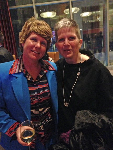 Tuffy P with Deb Pierce AKA Man Murray