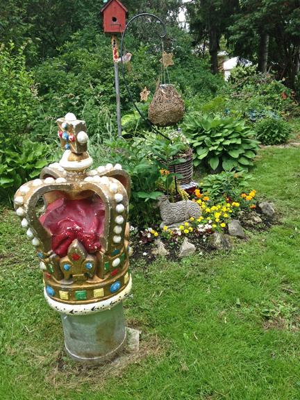 Garden with Ellie's Crown